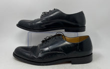 Load image into Gallery viewer, Cole Haan Mens Black Cap Toe Lace-Up Oxford Dress Shoes Size 12D