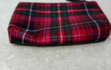Load image into Gallery viewer, Victoria's Secret Womens Red Green Plaid Card Holder Zipper Pouch Wallet