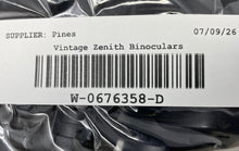Load image into Gallery viewer, Vintage Zenith Black Porro Prism Dual Eye Lenses Adjustable Focus Binoculars