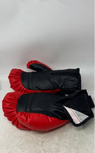 Load image into Gallery viewer, Pair Of 2 Pcs Unbranded Red Black Faux Leather Boxing Sporting Training Gloves