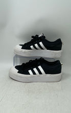 Load image into Gallery viewer, Adidas Womens Nizza Platform FV5321 Black White Sneaker Shoes Size 8