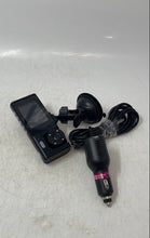 Load image into Gallery viewer, Black 3-Channel 1080P Car Dash Camera With Power Adapter Cable Untested