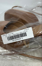 Load image into Gallery viewer, Zara Womens Brown Satin Ankle Strap Buckle Block Platform Heels Size 40