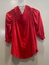 Load image into Gallery viewer, Lauren Ralph Lauren Womens Orange 3/4 Sleeve Off The Shoulder Blouse Top Size PS