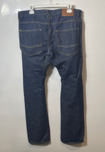 Load image into Gallery viewer, Ted Baker Mens Blue Denim Medium Wash Five-Pocket Straight Leg Jeans Size 34R