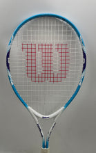 Load image into Gallery viewer, Wilson Serena Blue White Lightweight Frame Easy Swings Sports Tennis Racket