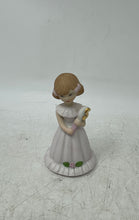 Load image into Gallery viewer, Enesco Growing Up Birthday Girls Brunette Girl Age 5 Porcelain Figurine