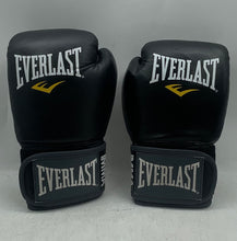 Load image into Gallery viewer, Everlast MMA Boxing Training Gloves Black Red Asics Knee Pads With Case Bag