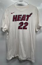 Load image into Gallery viewer, Nike X NBA Mens White Miami Heat Jimmy Butler #22 Basketball T-Shirt Size Large