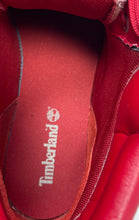 Load image into Gallery viewer, Timberland Mens Davis Square Mixed-Media A1OHG Red Leather Chukka Boots Size 8.5