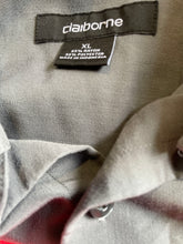 Load image into Gallery viewer, Liz Claiborne Mens Gray Shirt Size XL