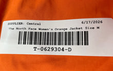 Load image into Gallery viewer, The North Face Womens Orange ThermoBall Full-Zip Puffer Jacket Size Medium