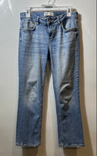 Load image into Gallery viewer, Zara Womens Blue Denim Medium Wash Stretch Pockets Straight Leg Jeans Size 6