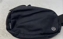 Load image into Gallery viewer, Lululemon Womens Black Inner Pockets Adjustable Strap Belt Bag & Fanny Pack