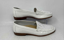 Load image into Gallery viewer, Giorgio Brutini Mens Apollo White Woven Leather Slip-On Loafer Shoes Size 8.5EE