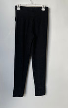 Load image into Gallery viewer, Myastreet Womens Black Printed Straight Leg Pockets Casual Dress Pants Size S