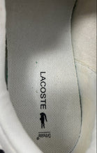 Load image into Gallery viewer, Lacoste Mens Lerond BL 2 White Low Top Lace-Up Sneaker Shoes Size 9.5