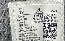 Load image into Gallery viewer, Nike Kids Jordan Dub Zero DV1360-107 White Gray Basketball Shoes Size 7Y