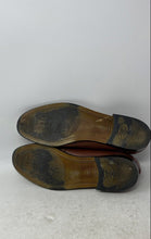 Load image into Gallery viewer, Unbranded Mens Brown Leather Round Toe Tassel Slip-On Loafer Shoes Size 44