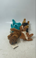 Load image into Gallery viewer, Lot Of 4 Pcs Vintage Ty Mix Variety Beanie Babies Plush Toy Collectible