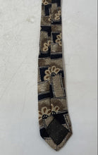 Load image into Gallery viewer, Gianfranco Bini Mens Multicolor Geometric Print Adjustable Long Designer Tie