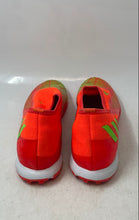 Load image into Gallery viewer, Adidas Mens Predator Edge.3 Laceless TF Orange Green Sport Sneaker Shoes Size 11