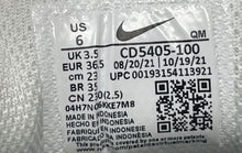 Load image into Gallery viewer, Nike Womens Court Royale AC Canvas CD5405-100 White Black Sneaker Shoes Size 6
