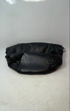 Load image into Gallery viewer, Berge Womens Black Leather Stitched Inner Pockets Double Handle Shoulder Handbag