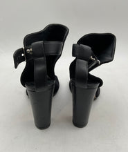Load image into Gallery viewer, Vince Womens Addison Black Open Toe Block Ankle Booties Size 9M