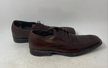 Load image into Gallery viewer, Kenneth Cole Mens Brown Leather Lace-Up Square Toe Derby Dress Shoes Size 13