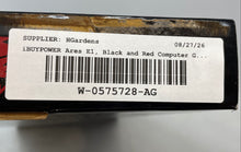 Load image into Gallery viewer, iBuyPower Ares E1 Black And Red Computer USB Wired Gaming Keyboard Not Tested