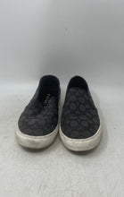 Load image into Gallery viewer, Coach Womens C115 G1909 Gray Signature Print Slip-On Sneaker Shoes Size 8.5B