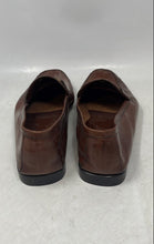 Load image into Gallery viewer, Angelo Of Rome Mens Brown Leather Slip-On Loafer Dress Shoes Size EUR 45