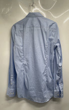 Load image into Gallery viewer, Hugo Boss Mens Blue Slim Fit Collared Long Sleeve Dress Shirt Size 15