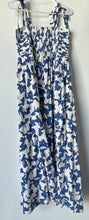 Load image into Gallery viewer, Abercrombie & Fitch Womens Emerson Blue White Floral Maxi Dress Size Medium