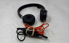 Load image into Gallery viewer, Jabra Model ENC010 Black On The Ear Headset With Carrying Case Not Tested