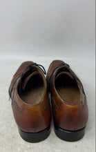 Load image into Gallery viewer, Magnanni Mens Brown Leather Lace-Up Wingtip Oxford Dress Shoes Size 8M
