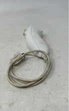 Load image into Gallery viewer, Nintendo Wii Nunchuk RVL-004 White Analog Stick Wired Controller Untested