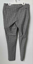 Load image into Gallery viewer, Calvin Klein Womens Gray Plaid Slim Fit Tapered Leg Dress Pants Sz 12 With Tags