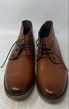Load image into Gallery viewer, Bruno Marc Mens Brown Leather Round Toe Lace-Up Ankle Dress Chukka Boots Size 12