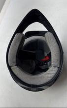 Load image into Gallery viewer, Thh Mens Gray Printed Cushioned Adjustable Strap Full Face Motocross Helmet