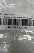 Load image into Gallery viewer, Nike Kids Air Jordan 1 Retro Low OG Black Red Lace-Up Sneaker Shoes Size 1Y