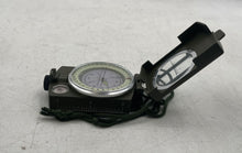 Load image into Gallery viewer, Green Military Lensatic Hiking Scout Army Prismatic Compass With Carrying Bag