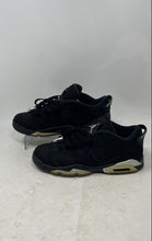 Load image into Gallery viewer, Nike Boys Air Jordan 6 Retro Low 768881-003 Black Lace-Up Sneaker Shoes Size 7Y
