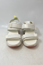 Load image into Gallery viewer, Aldo Womens White Adjustable Strap Open Toe Chunky Platform Sandals Size 6.5