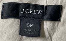 Load image into Gallery viewer, J.Crew Womens Beige Linen Sleeveless Round Neck Shift Dress Size SP