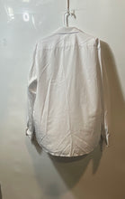 Load image into Gallery viewer, Nautica Mens White Long Sleeve Slim Fit Dress Shirt Size XL 17-17.5 34/35