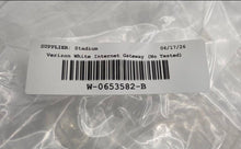 Load image into Gallery viewer, Verizon White Internet Gateway Cube 5G Wi-Fi Router With Adapter Not Tested
