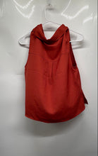 Load image into Gallery viewer, Express Womens Brown Sleeveless Collared Button Front Blouse Top Size Medium