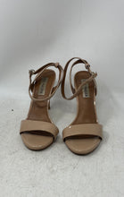 Load image into Gallery viewer, Steve Madden Womens Reno Beige Open Toe Stiletto Ankle Strap Heels Size 6.5M